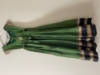Picture of Handloom Mangalagiri pure cotton Bottle Green long frock