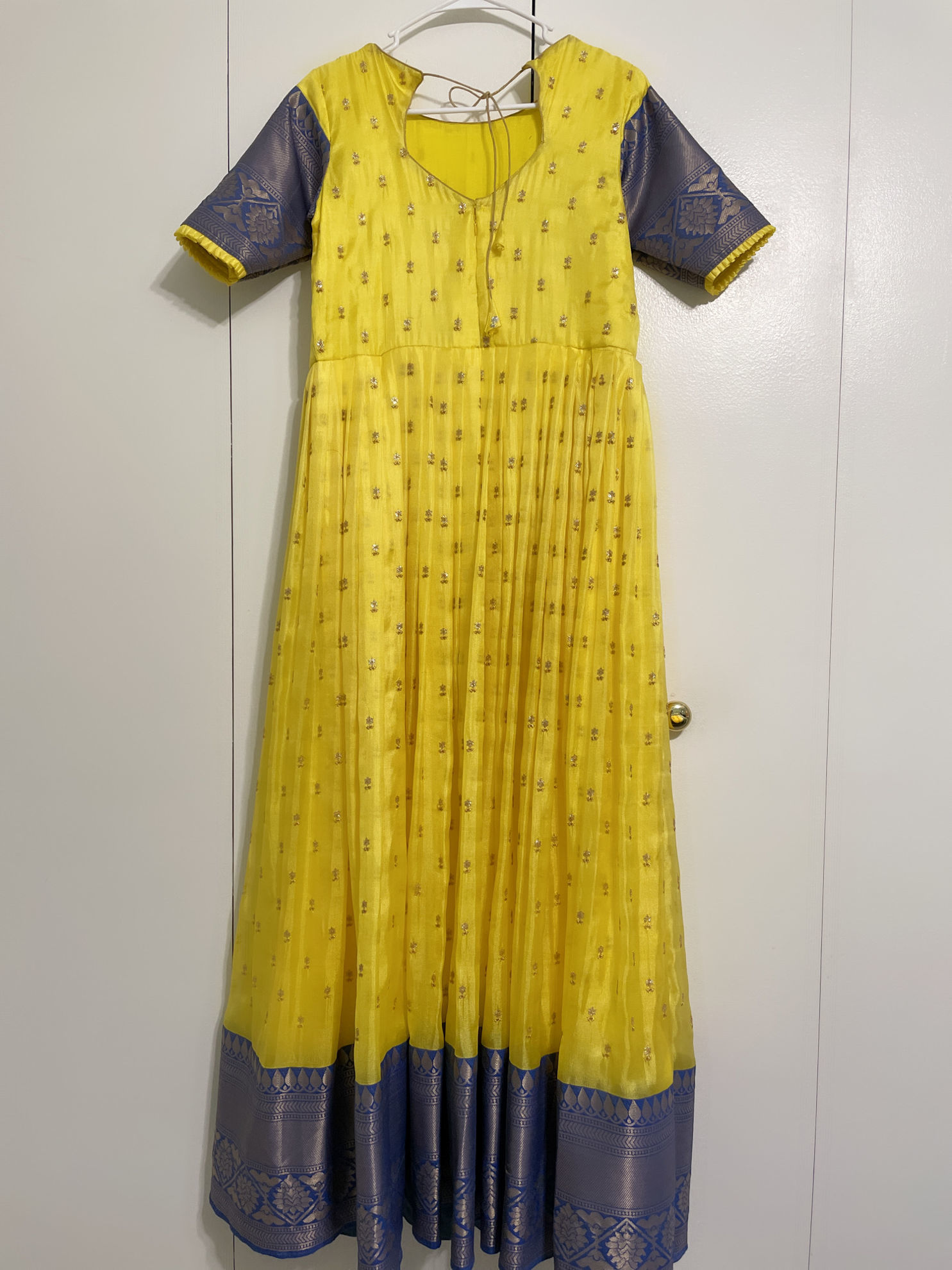 jute long frock