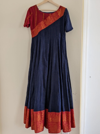Kanchi cotton long frock