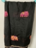 Picture of Beautiful black saree with contrast blouse