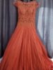 Picture of orange long frock