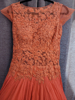 Picture of orange long frock