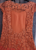 Picture of orange long frock