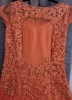 Picture of orange long frock