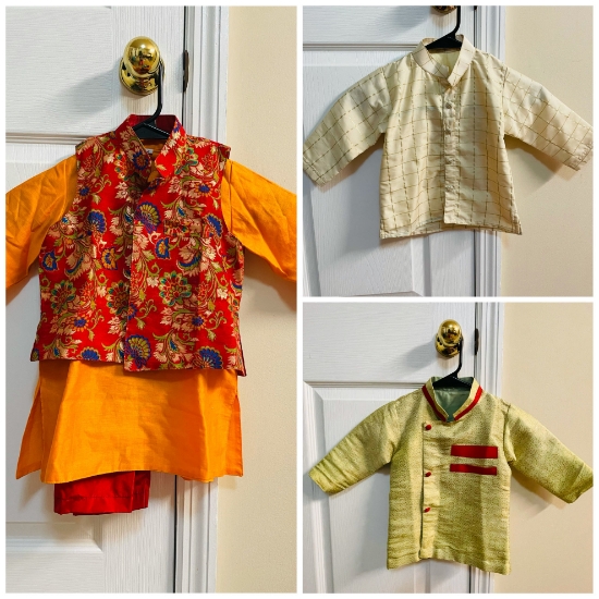 Picture of Mix and Match kurta Pyjama Set 12-18M