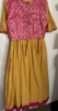 Picture of BRAND NEW Mustard pink long frock with a coat