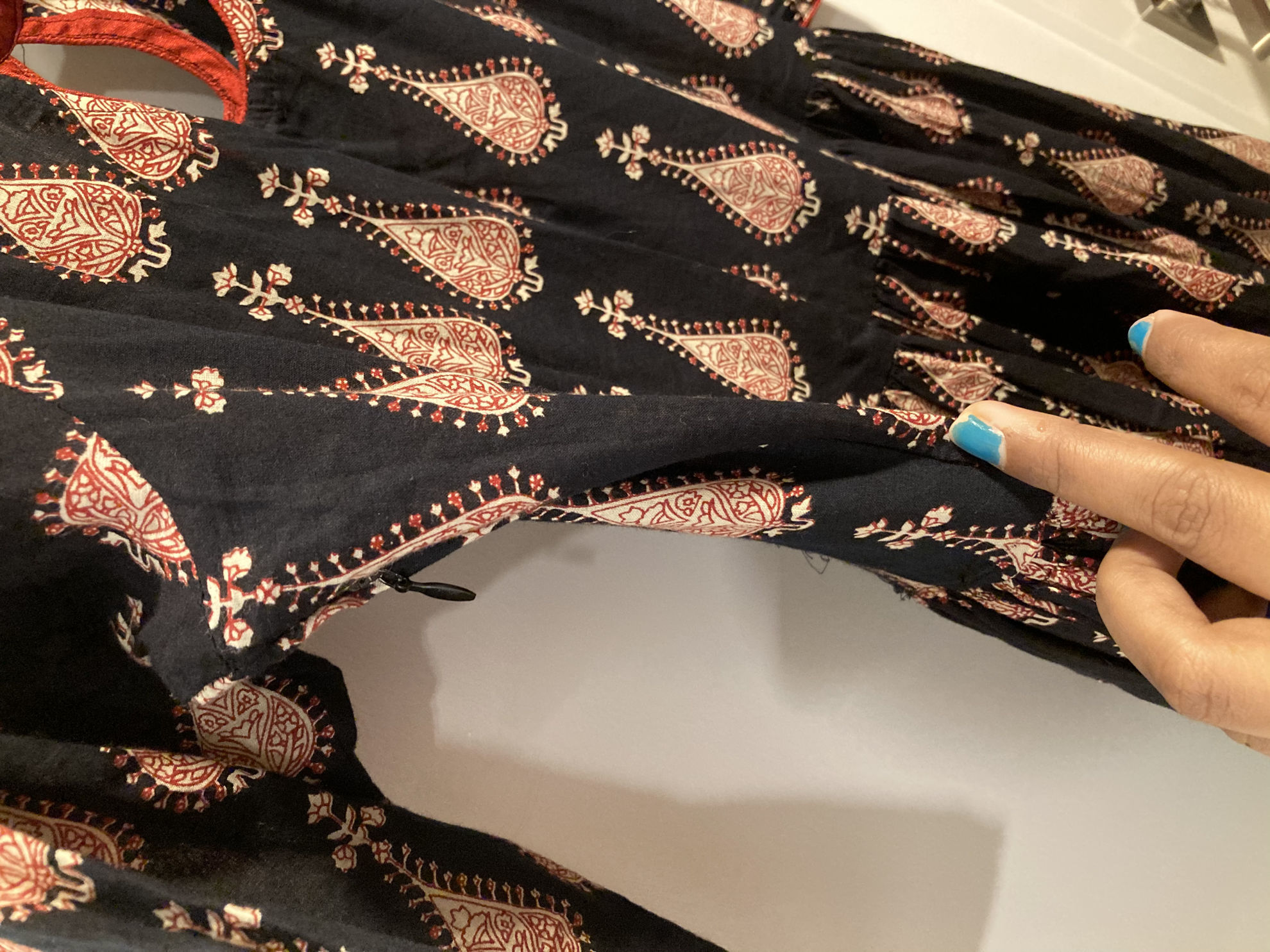 kalamkari long gown