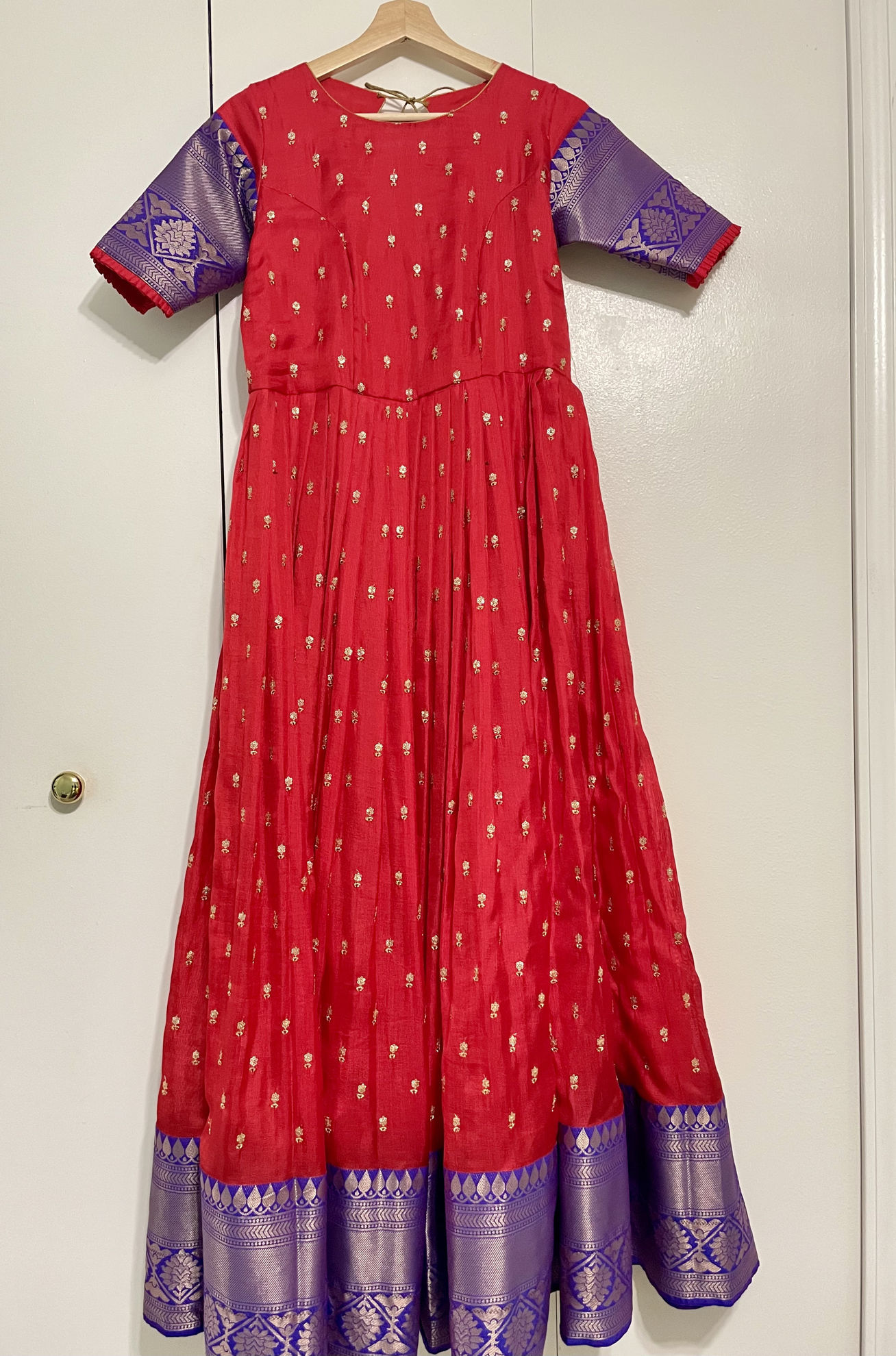 jute long frock