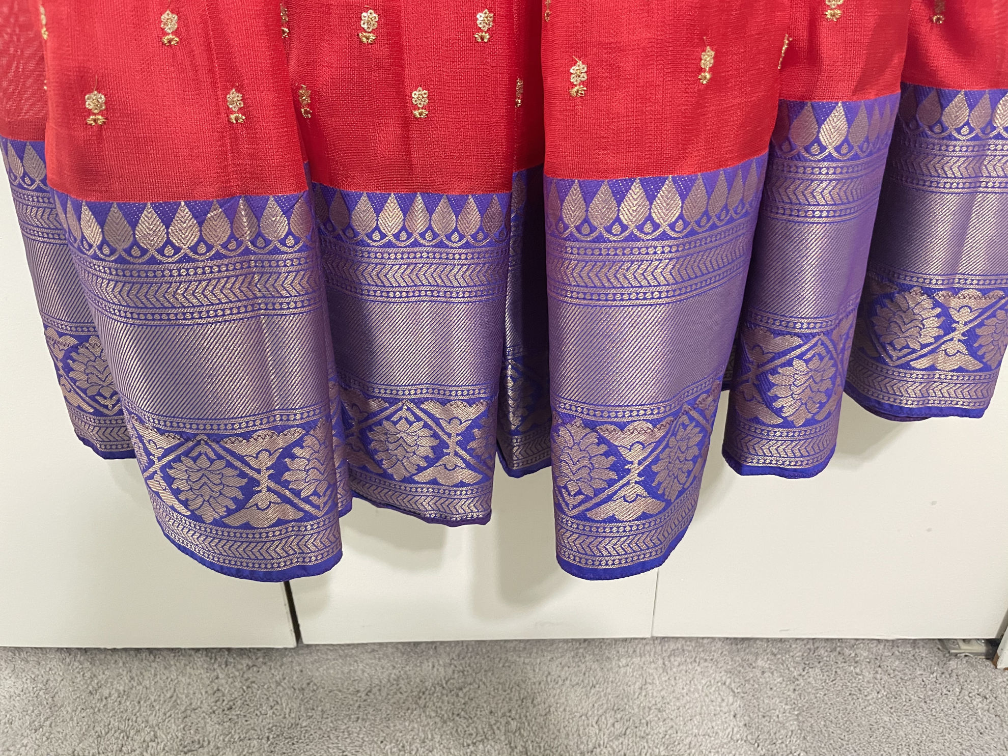 jute long frock