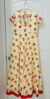 Picture of Long floral Dress with maggam work on the waist line