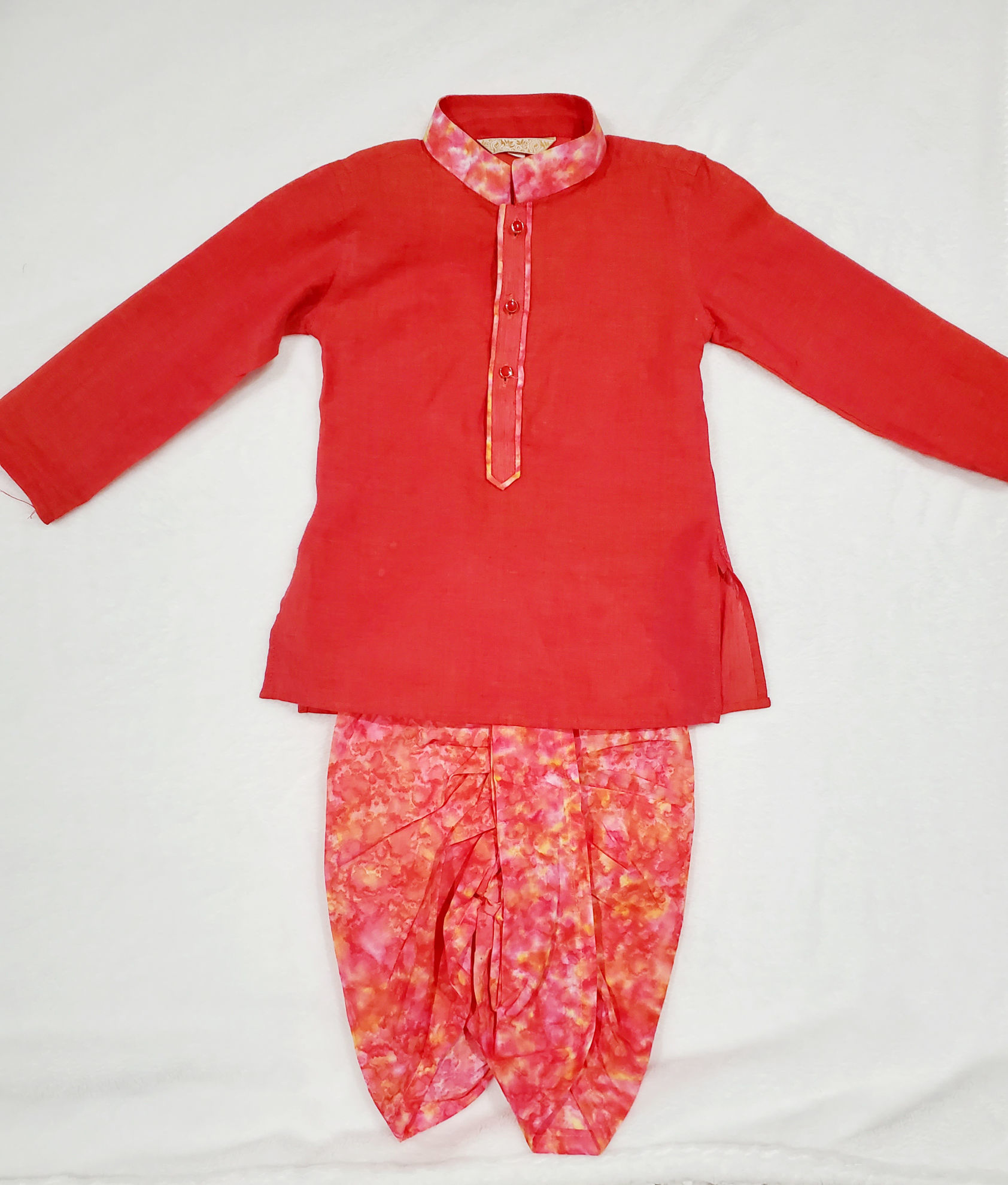 PunarviAuthenticPreLovedSustainable3 Toddler boy kurta sets, 6 months