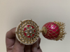 Picture of Indo western jhumkis with gold plating