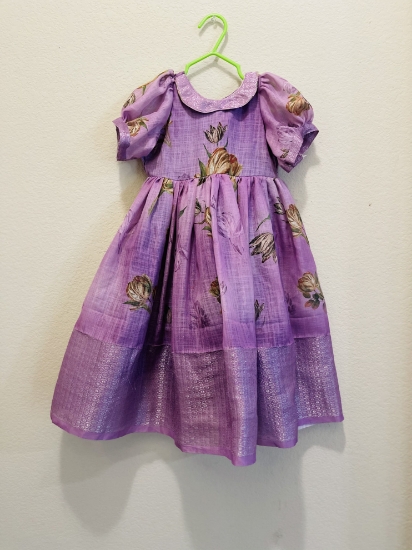 Picture of Floral linen dress 6m - 1Y