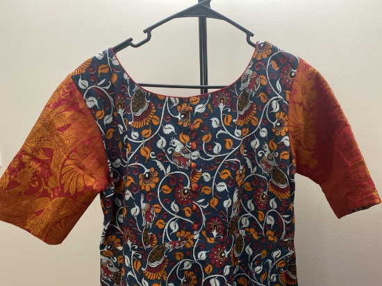 kalamkari long gown