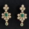 Picture of Designer Gold finish kundan beads necklace set