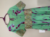 Picture of Tie dye shibori dress with mirror work