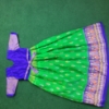 Picture of Ikkat silk kids longfrock 7-9y