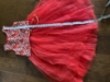 Picture of Red netted crop top - 4-5 years