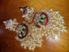 Picture of Brand New Red and Green  Meenakari Earrings
