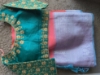 Picture of Benaras silver border saree with readymade blouse