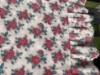 Picture of Floral Ruffle Saree with Turtle Neck Crop top