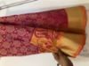 Picture of brand new Pink and yellow pure kanjeevaram saree