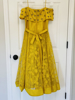 Picture of Beautiful Yellow long length frock