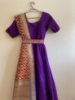 Picture of Purple and red dress