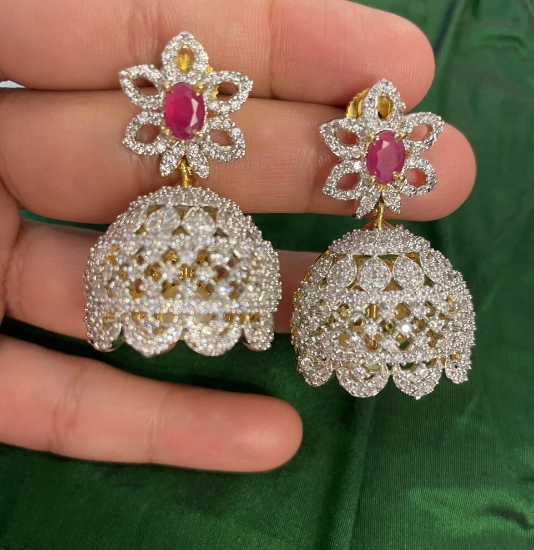 Picture of CZ Jhumkas