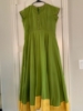 Picture of Green Raw silk dress