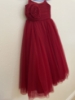 Picture of Maroon ball gown 5-6 years