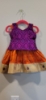 Picture of Set of 2 baby pattu langas / pattu pavadas / lehengas