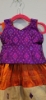 Picture of Set of 2 baby pattu langas / pattu pavadas / lehengas