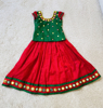 Picture of Set of 2 kids party wear lehengas 3-5y