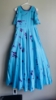 Picture of Blue shibori long frock