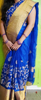 Picture of Royal blue designer saree