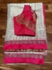 Picture of Brand New: Georgette Saree with designer work blouse