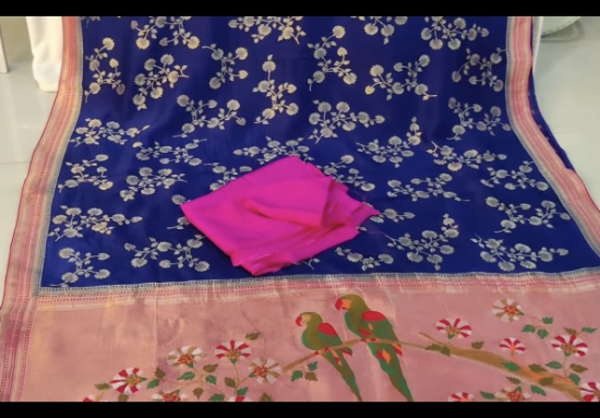 Picture of Pure munga silk saree