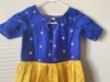 Picture of Yellow and Blue designer dress 5-7 years