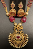 Picture of Beautiful Ruby necklace set