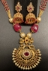 Picture of Beautiful Ruby necklace set