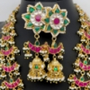 Picture of Real Premium quality Pachi Kundan Long Necklace Set