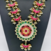 Picture of Real Premium quality Pachi Kundan Long Necklace Set