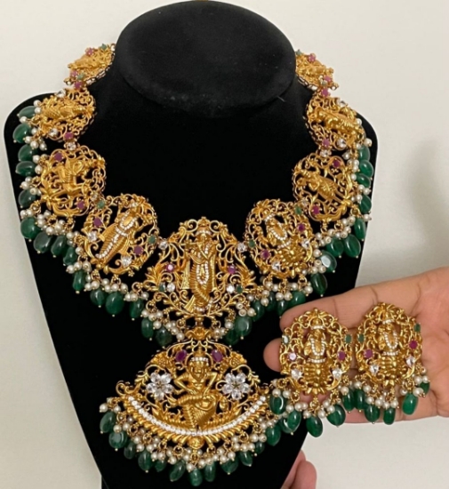 Picture of Gorgeous Dasavatharam Necklace