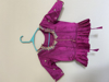Picture of Floral organza Lehanga with Crop Top (6-8 yrs)