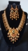 Picture of Grand matte peacock necklace