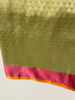 Picture of Brand new banarasi pattu saree with full work blosue