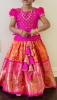 Picture of Girls pattu  lehenga