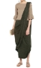 Picture of IndoWestern Green Dhothi style pant cotton Dress