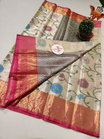 Picture of Brand new kanjivaram soft malai pattu saree